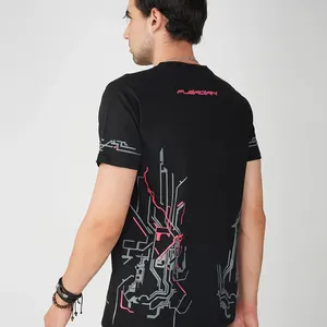 Circuit Tee — magenta back